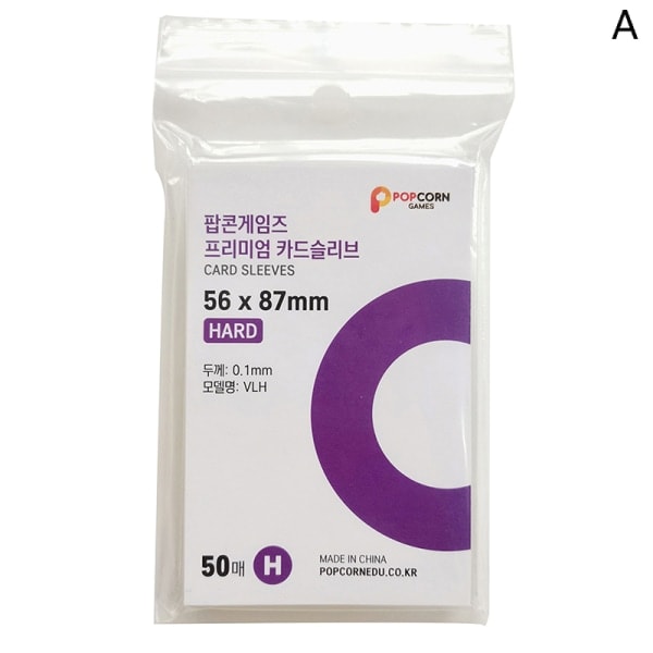 CASA 50 kpl Korttisuojat Hapoton CPP Kova 3 Tuuman Valokuvakortin Suoja 56*87MM