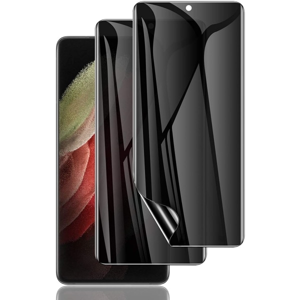 [2-pack] nano Sekretess-skärmskydd för Galaxy S21 Ultra