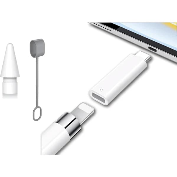 2025 Seneste Model USB C til Lightning Adapter Opladningsdongle-stik til iPad 10. Generation, Han USB-C til Hun Opladeradaptere + B