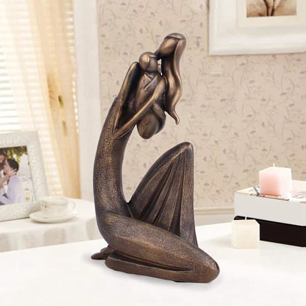 Och Ld Statue M Skulptur Harpiks Håndværk Egnet Til R
