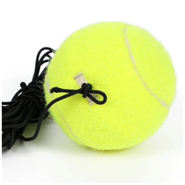 Professionel tennis træningsbold med elastisk snor 1 stk
