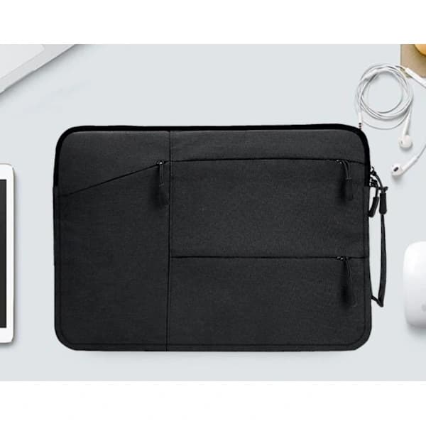 Sort laptop sleeve 15 tommer