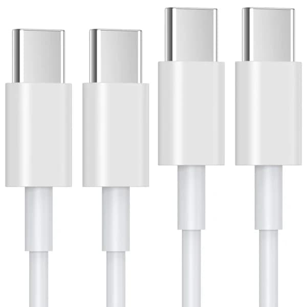 iPhone 15 Ladekabel 20W, 2-pakning 1M Apple USB C til USB C Hurtigladekabel