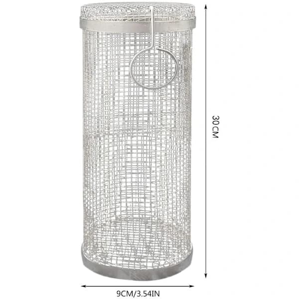 Grill i rustfritt stål 30 cm Non-Stick BBQ Gaffelsett