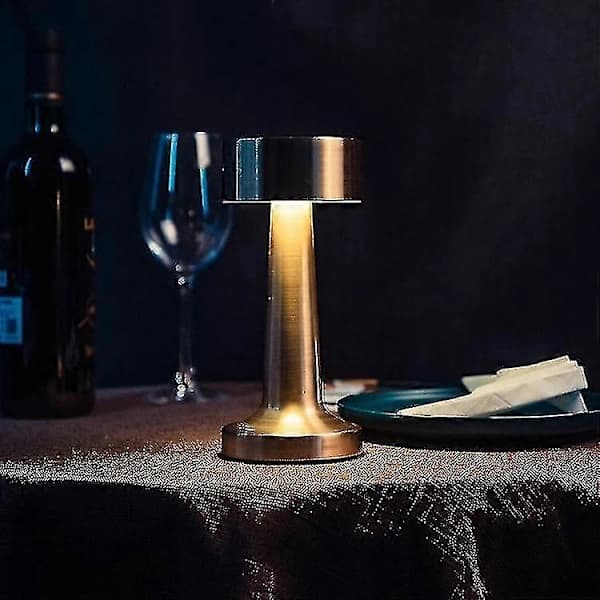 Berøringssensor Bar Oppladbare Bordlamper (sølv)