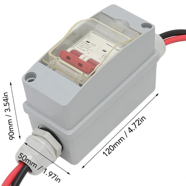 PV DC-frakoblingsbryter Solstrøm Sink Load Switching Micro[ca]