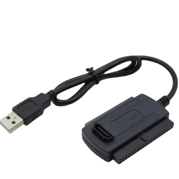 USB til IDE 2.0 Adapter Konverter Kabel til 2.5 3.5 SATA J9K Harddisk