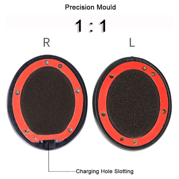 Erstatnings øreputer øreklokker for Beats Studio 2 3 Rose Gold