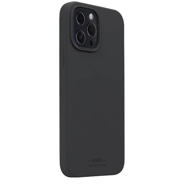holdit iPhone 13 Pro Max - Silikoninen puhelinkuori - Musta Black Svart