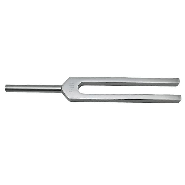 Stemmegaffel i aluminiumslegering, 417Hz stemmegaffel med silikonhammer, for testing av nervesystemet