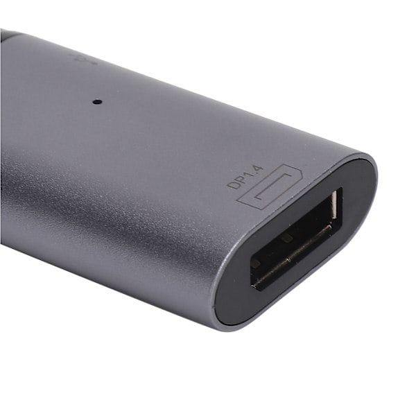 USBC til DP Kabeladapter Aluminiumlegering 8K 60Hz PD 100W Ladeomformer