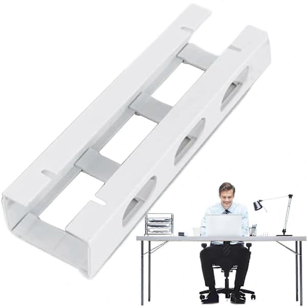 Kabelorganiser, skrivebordskabelorganiser, kabelstyring til arbejdspladsen, kabelopbevaring