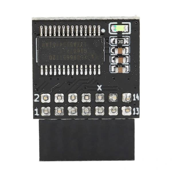TPM 2.0-modul LPC 14-benet TPM 2.0-kort til fjernkryptering Sikkerhedsmodul til MSI til Windows