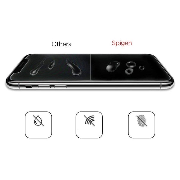 Spigen iPhone 11 Näytönsuoja Slim Glas.tR Karkaistu Lasi
