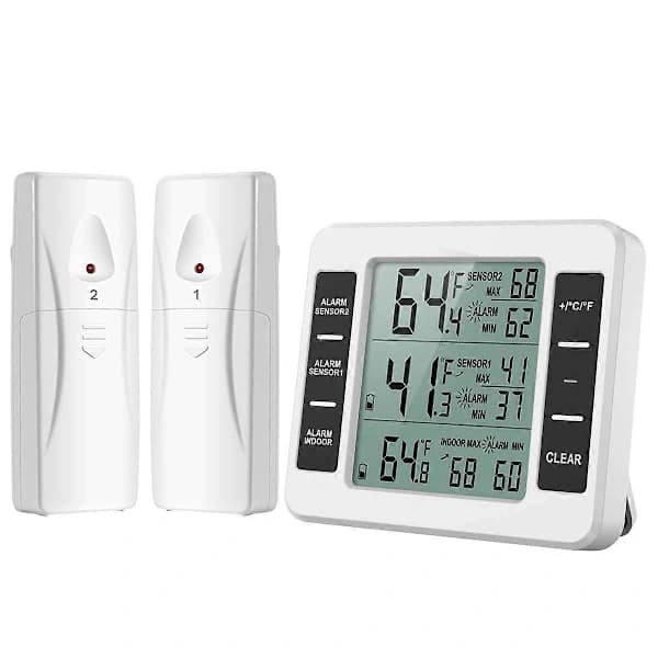 [CA] Kjøleskapstermometer frysetermometer