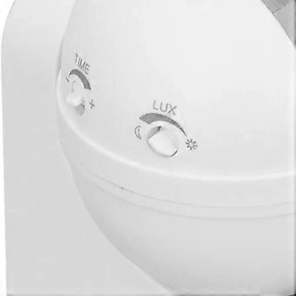Vattentät infraröd PIR-rörelsesensor, vit, 110–240 V