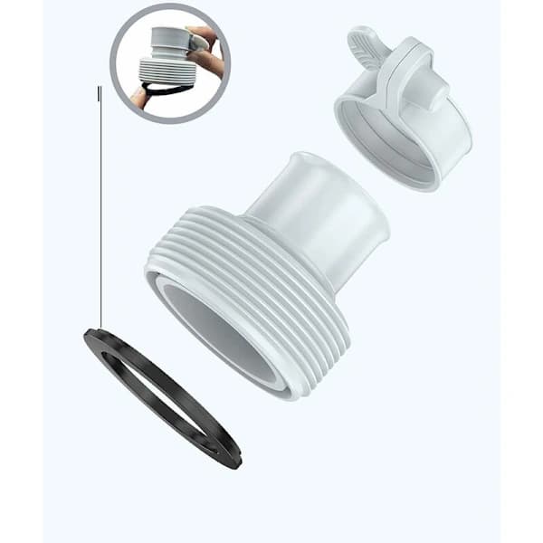 Type B slangeadapter til pumper, 2-pak, slangeadapter til pool til 1,5 \"