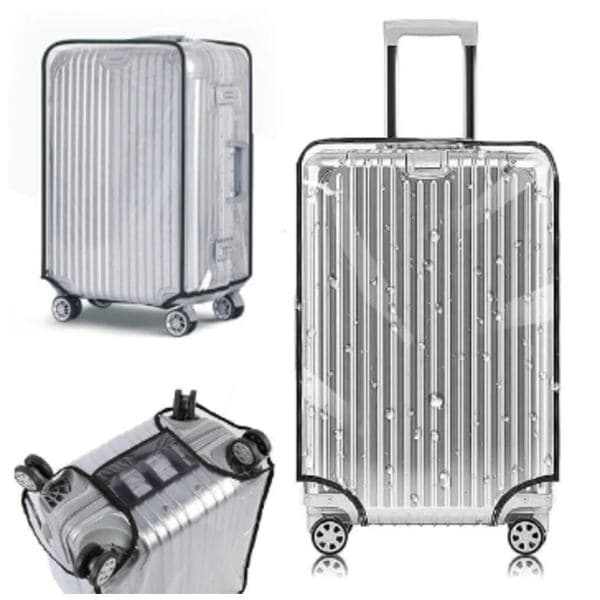 Transparent PVC-plastbeskyttelse til kufferter 18-30 tommer Transparent 30 TOMMER