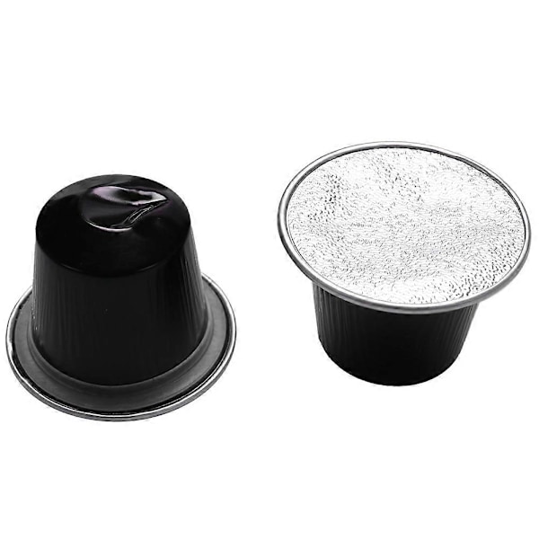 CASA 200 Sett Påfyllbare Kaffekapselkopper Engangspod for Nescafe Automatisk Kaffemaskin