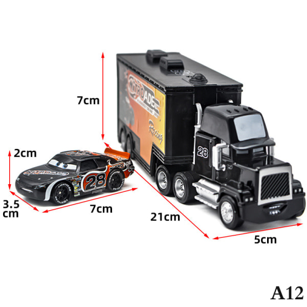 CASA Disney Pixar Cars 3 Lynet McQueen Lastbil A3 A12