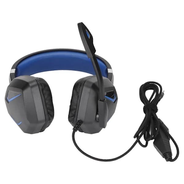 2025 Seneste Model Gaming Headset Surround Stereo Lyd Over Ear Hovedtelefoner med Støjreducerende Mikrofon til Computere Laptops Tablets