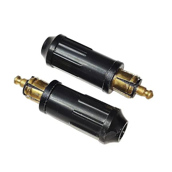 Din Hella-stik 12V cigarettænderadapter Sort 1 stk