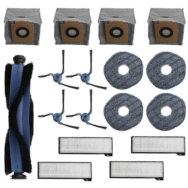 Til X10 Pro Omni Robotstøvsuger Reservedele Hepa Filter-Xin