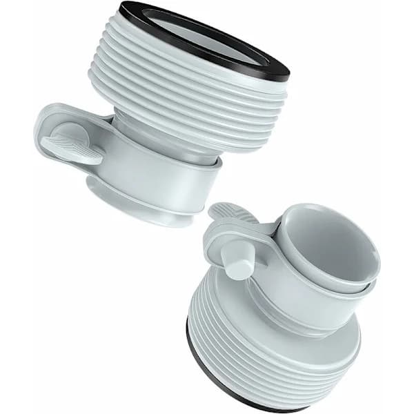 Type B slangeadapter til pumper, 2-pak, slangeadapter til pool til 1,5 \"