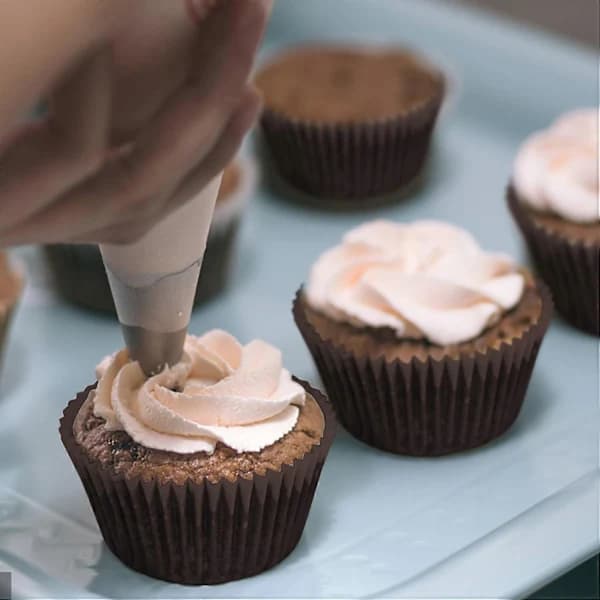 1000 stk. Mini Papirforme til Muffins Fedtbestandige Papirbageforme Hvide Engangspapirkopper til Cake Balls, Mini SZRH