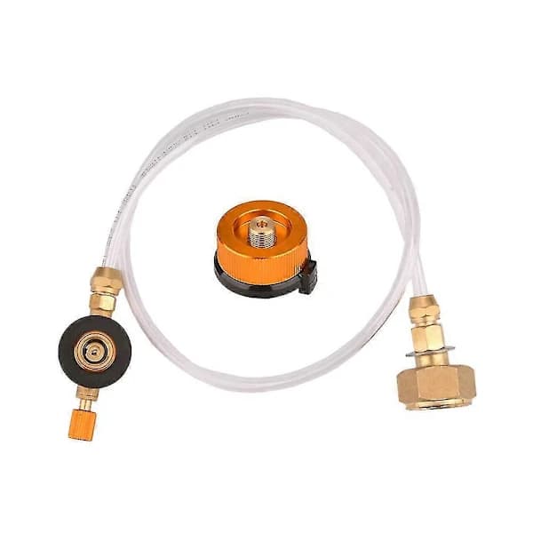 Gasskomfyr Propan Påfyllingsadapter LPG Flat Sylinder Tankkobling Beholderadapter For Campingkomfyr