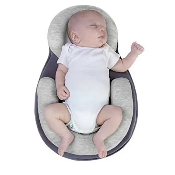 Baby Ortopedisk Kudde Mot Deformation Och Platthuvud grå