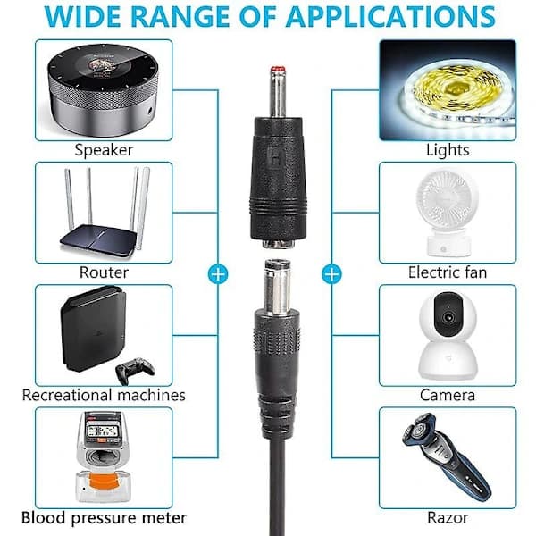 {ca}USB DC 5V - 12V Muunninadapterikaapeli