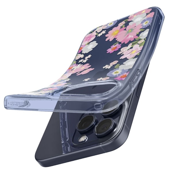 Spigen iPhone 15 Pro Deksel Liquid Crystal Blossom