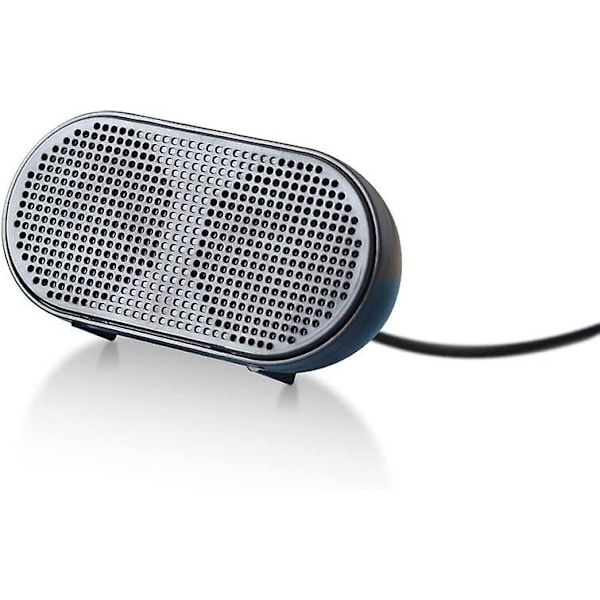 USB Mini Högtalare Datorhögtalare Drivna Stereo Multimedia Högtalare för Laptop PC (Svart)