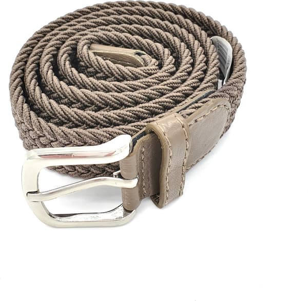 Herreseler X-ryg 4 stærke clips Justerbare elastiske seler 3,5 cm brede til voksne Arbejde Hverdagsbrug Brun