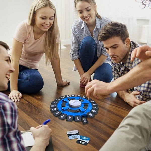 CASA Crazy Tapple Bokstavsspel Färgglatt Snabbt Tempo Brädspel Leksak Social Interaktion