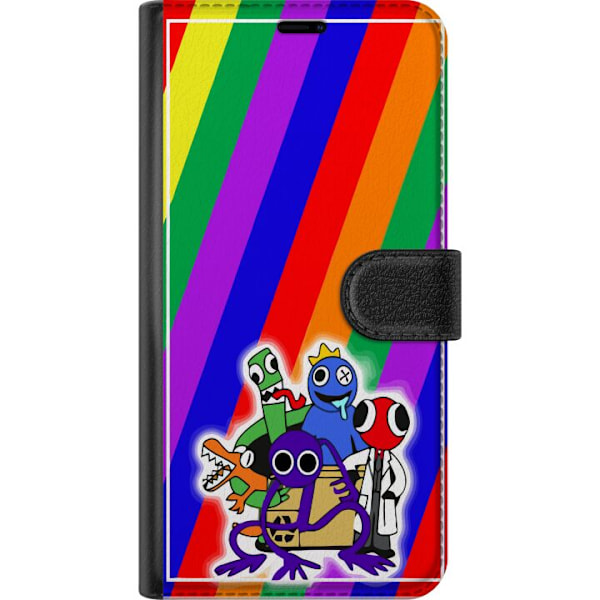 Apple iPhone 16 Lompakko Kotelo Rainbow Friends Lommeboketui