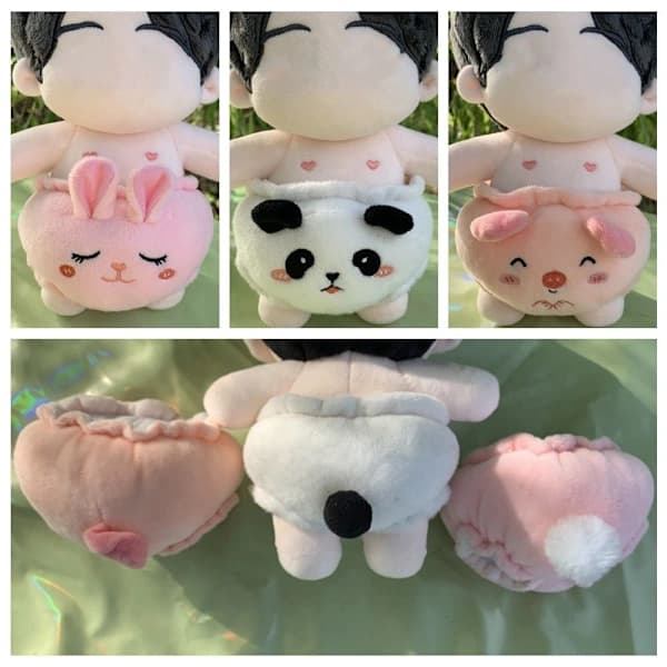 Nuken vaatteet Mini-leipähousut PANDA PANDA panda