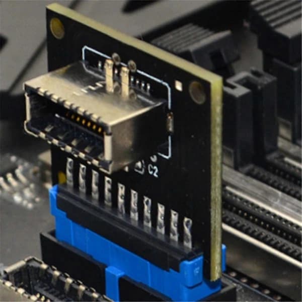 USB 3.0 Intern Header til USB 3.2 Type C Front Type E Adapter 20 Pin til 19 Pin Konverter