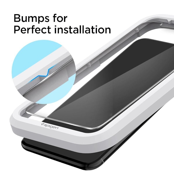 Spigen iPhone 11 2-PAK ALM Glas.tR Slim Hærdet Glas