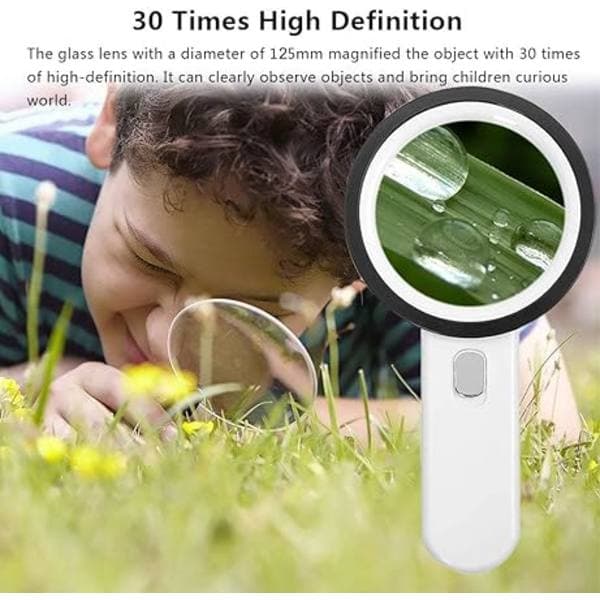 Magnifier - 125mm Large Distortion-Free Reading Magnifier