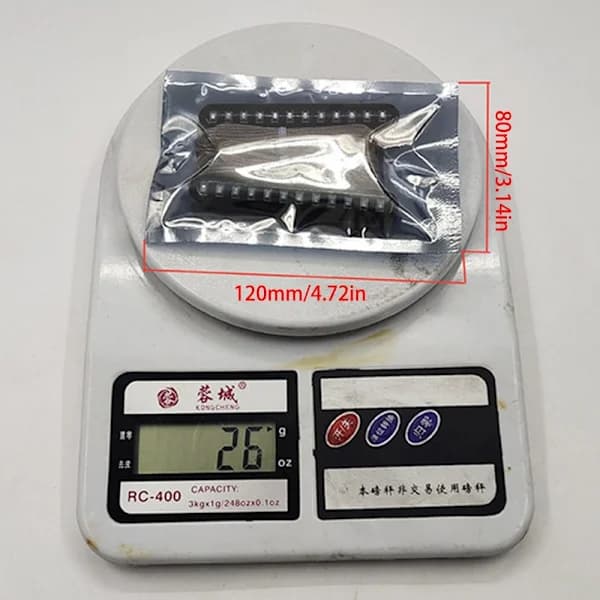 2 STK Motorcykel Blinklys LED Lysstrips Nummerplade
