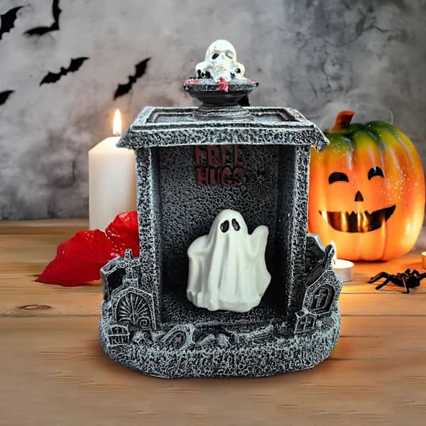Halloween Spøgelse Ornament Gravsten Kirkegårdsdekoration