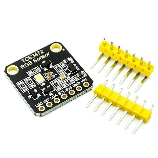 CASA TCS34725 Värianturi TCS3472 RGB-anturin tunnistusmoduuli RGB-kehityskortti IIC STM32:lle, Dou