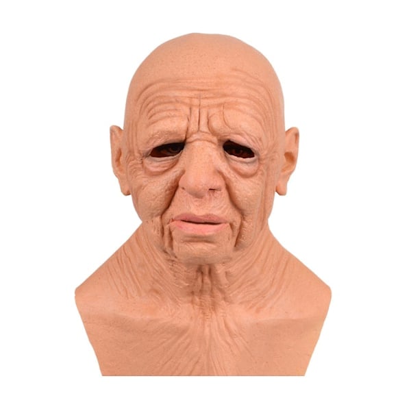 Maskeraddekorationer Halloween Skräck Rolig Latex Helhuvudsmask Rolig Skräckmask Leksaker