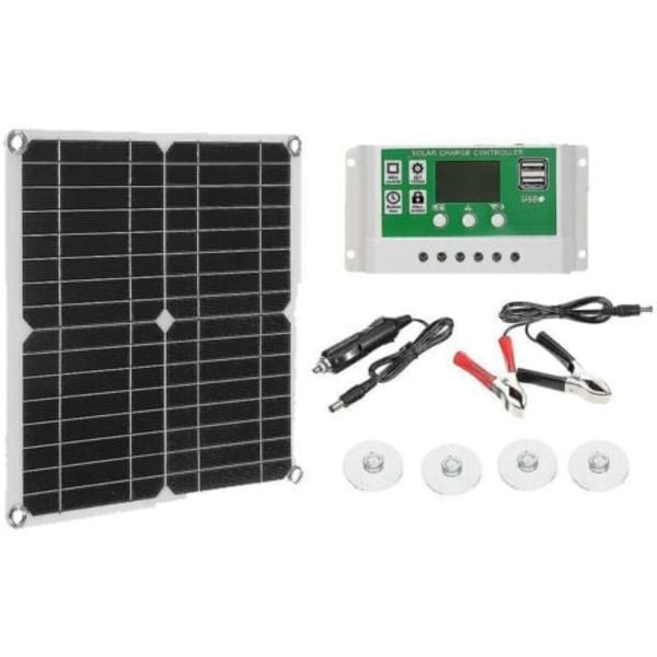 Solpanel Kit 40W Laddare 60A 12V med Controllerbejoey.ca