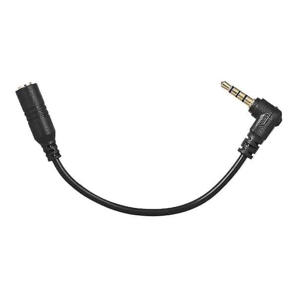 3,5 mm 3 Fe til 4 Trrs Højre D Mikrofonadapterkabel O Mikrofonkonverter