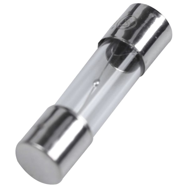 CASA 10 stk. 250V 3A 3Amp Langsom Sikring Glasrør 5mm x 20mm