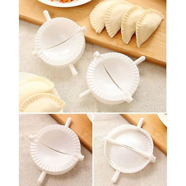 Ravioli Dumpling Maker Set, 3 st Manuell Kinesisk Dumpling Degform Skärare Gyoza Empanada Form Hy
