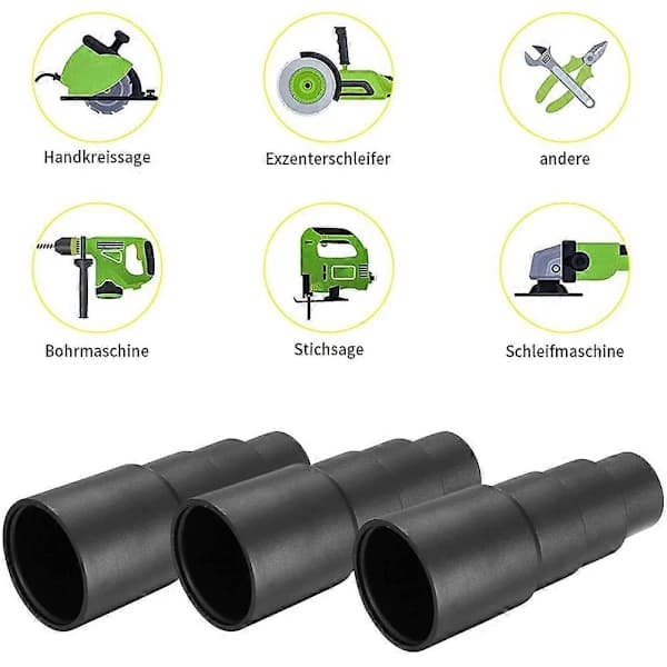 6 Stycken Dammsugaradapter, Universal Dammsugaradapter, Dammslang Konverter Adapter, Va